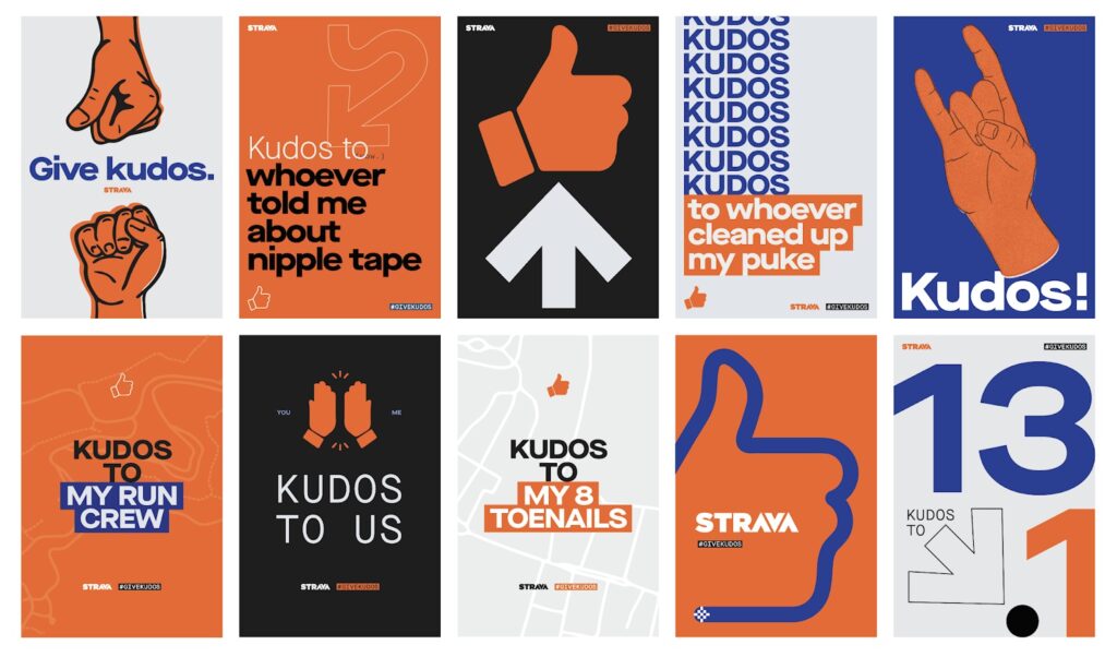 Campaña #GiveKudos de Strava