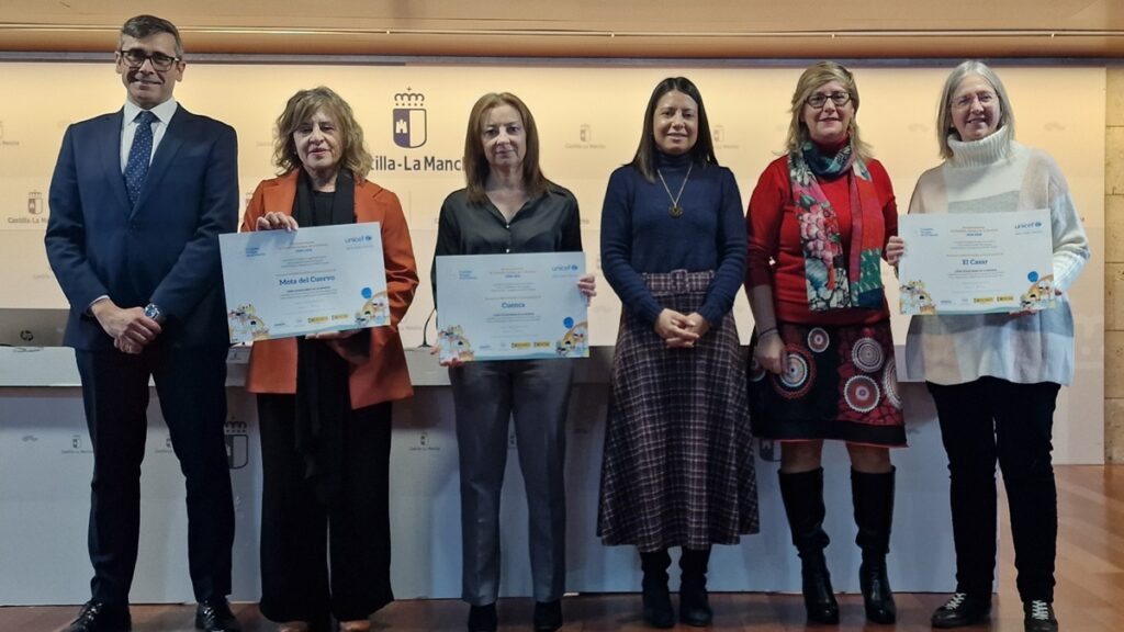 Reconocimiento Ciudad Amiga de la Infancia / Fuente: Ayto Cuenca