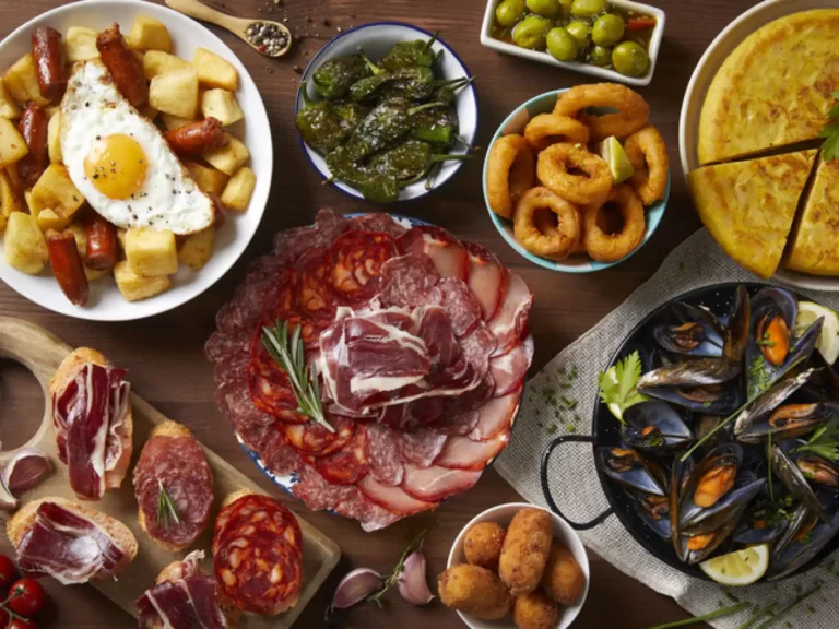 Example of the Spanish meal