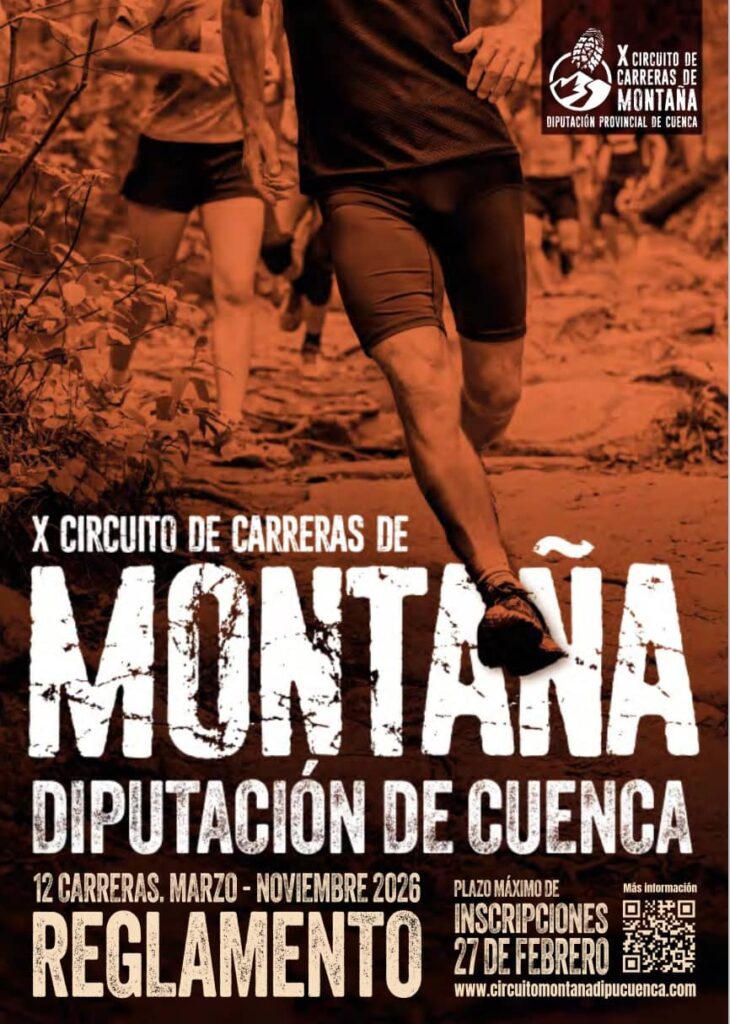 Cartel de las carreras por montaña