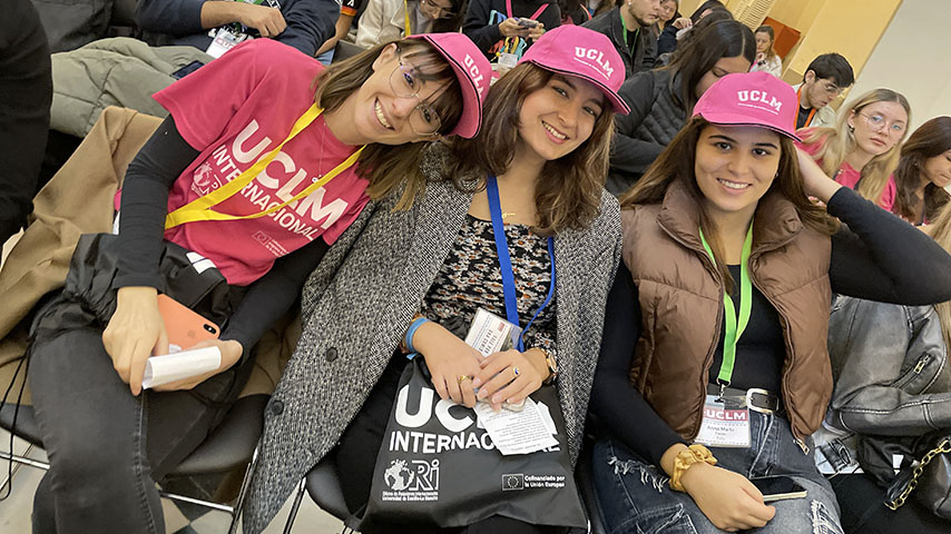 Alumnas de la UCLM durante el Día Internacional de las Jornadas | Fuente: UCLM