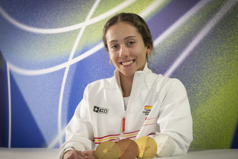 Audrey Pascual logra cuatro medallas en los Juegos Paralímpicos de Invierno 2026