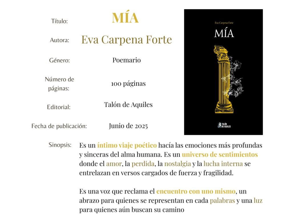 Ficha Técnica, Mía