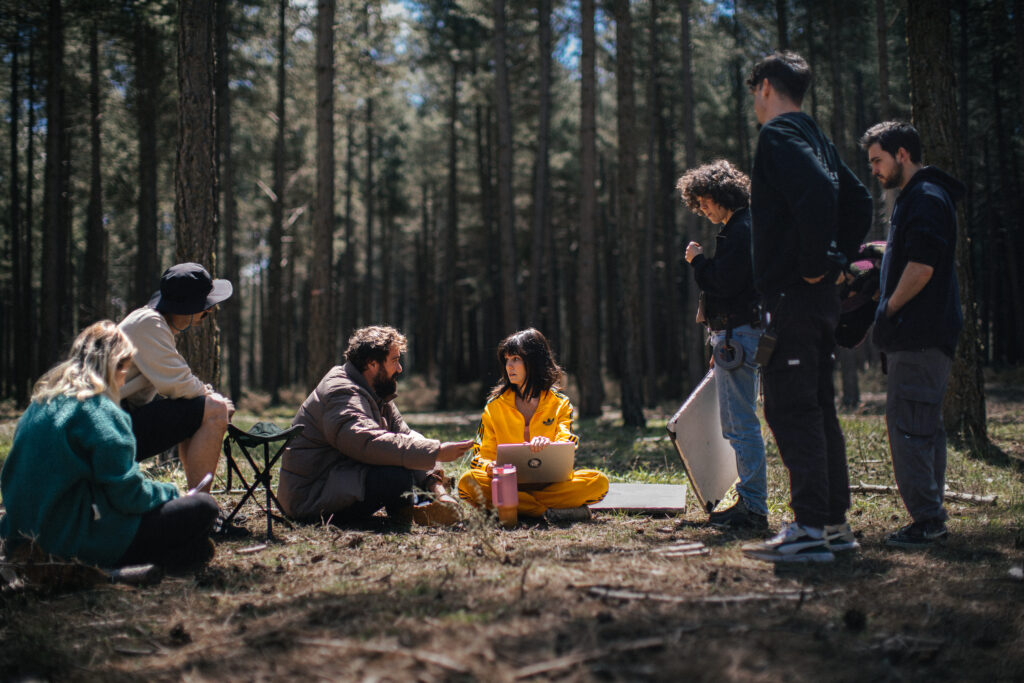 Foto rodaje Al final todo va a estar bien