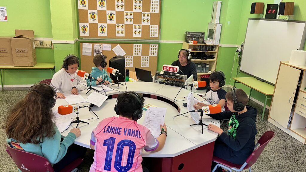 Radio escolar Sanfer/ Imagen: Aurora Herrero