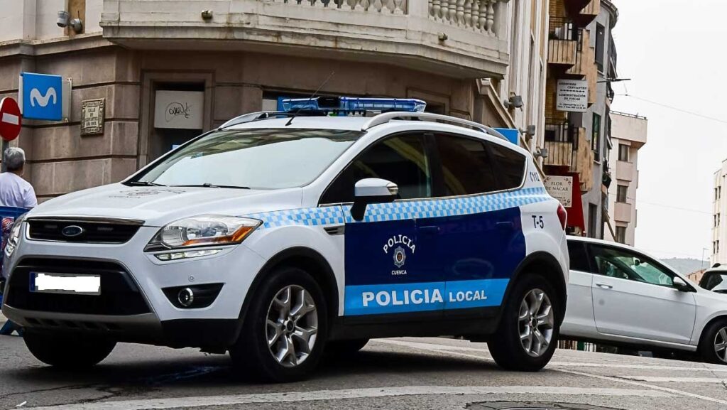 Vehículo de la policía Local de Cuenca