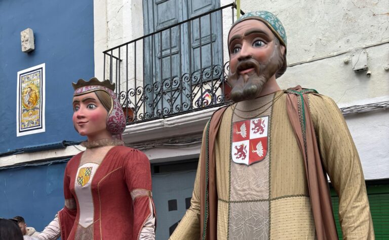 Representación de los Reyes Católicos