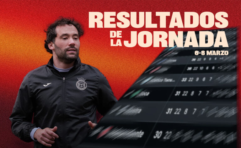 Resultados de la jornada 6 a 8 de marzo / Diseño de Toni Villegas