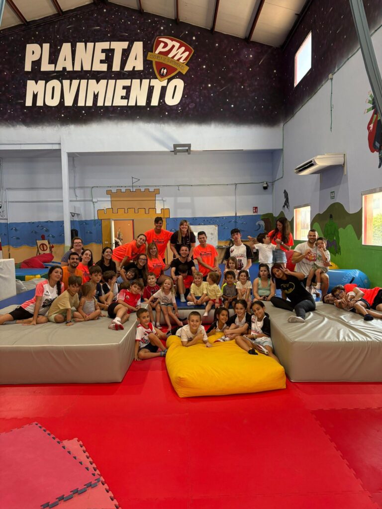 Grupo de infantil en una de sus actividades/ Fotografía de Jorge López