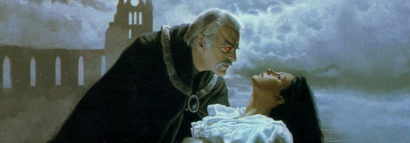 Cuadro de Drácula de Bram Stocker