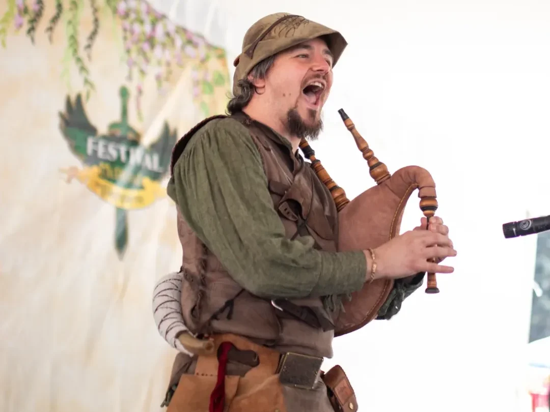 Grupo Turdión durante uno de sus espectáculos de música, ambientados en la Edad Media, en México / Grupo Turdión