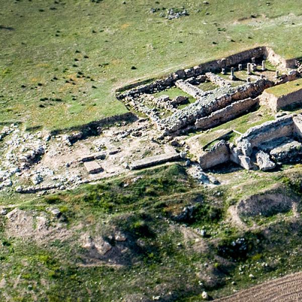 La ciudad romana de Ercávica (Cuenca), desde las alturas / Portal de Turismo de Castilla-La Mancha