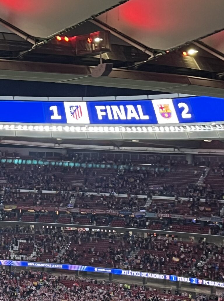 Así se vive un día de cuartos de la Champions League