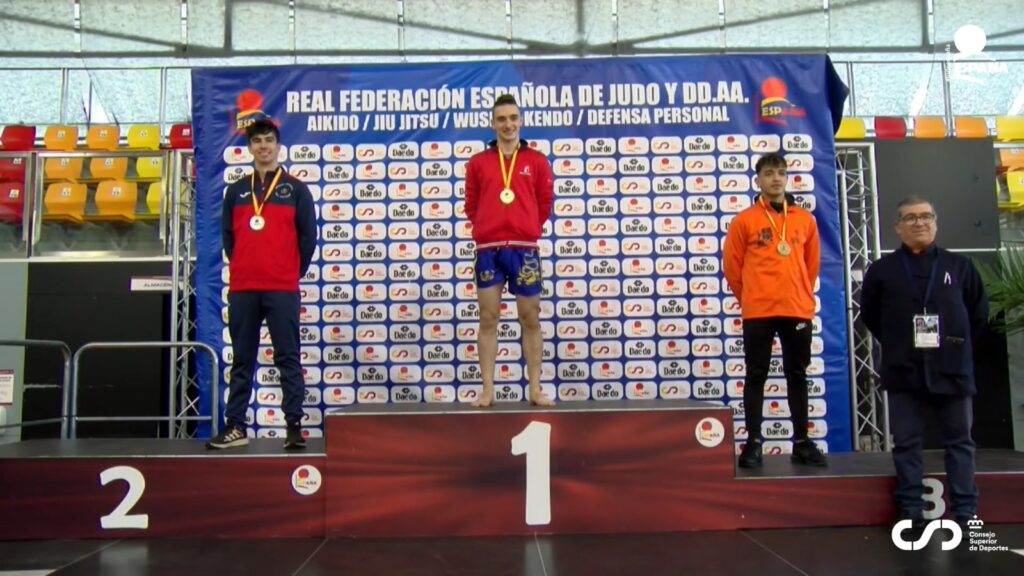 Podio campeonato de España