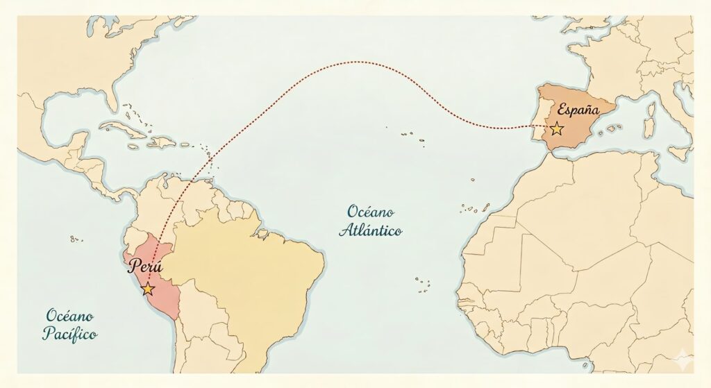 Distancia entre la pareja